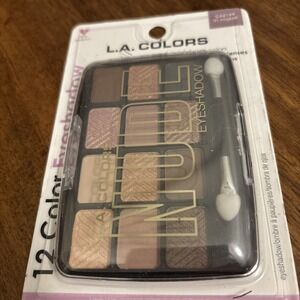 New L.A. Colors 12‎ Color Nude In Vogue Eyeshadow Palette